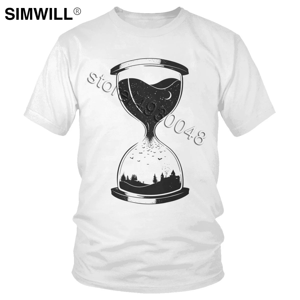 

As Night Falls T-Shirt Novelty Graphic 100% Cotton Shirts Mens Short Sleeves Round Neck Tee Fashion Summer Tshirt