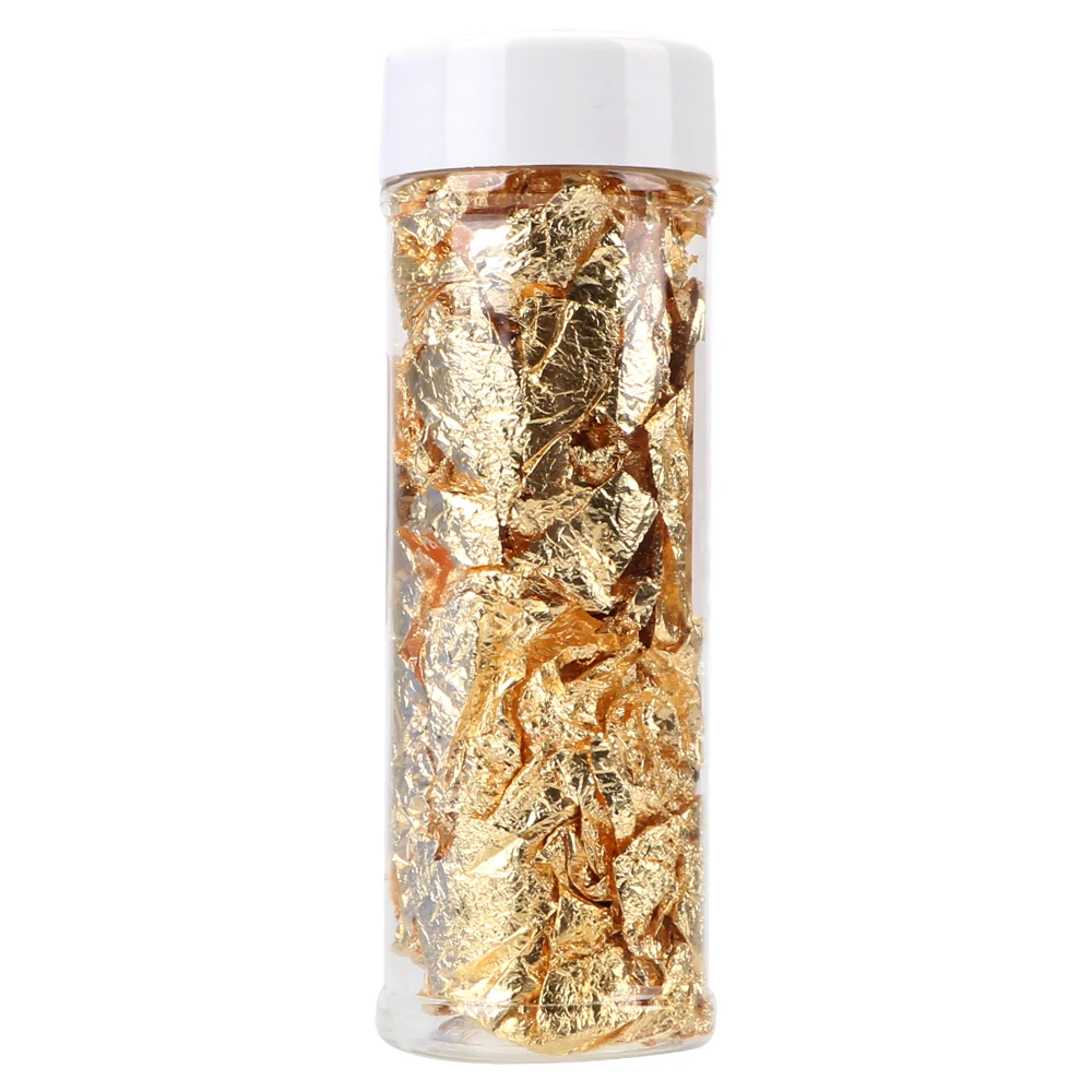 HOOMIN 2g For Cooking Dessert Cake Ice Cream Decoration Home Decoration Cake Decorating Supplies Gold Foil Leaf