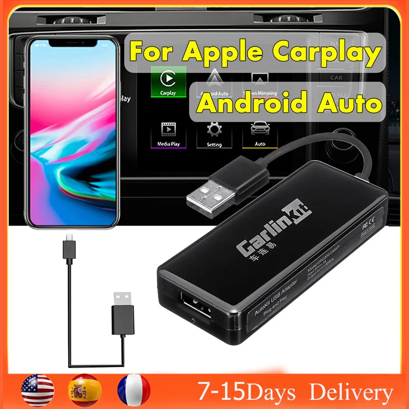 Автомобильный USB-ключ Carlinkit для Android автомобильный навигатор Apple Carplay модуль