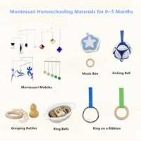 montessori sensorial toys for baby early childhood education visual sense fine motor skill practice mobiles rattles sound game