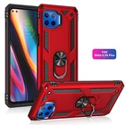 Чехол-Броня с защитой от повреждений и кольцом кронштейн чехол для телефона Motorola край S G один 5G Ace G8 E7 G9 Fusion Hyper Play Plus стилус Power Lite 2021 крышка