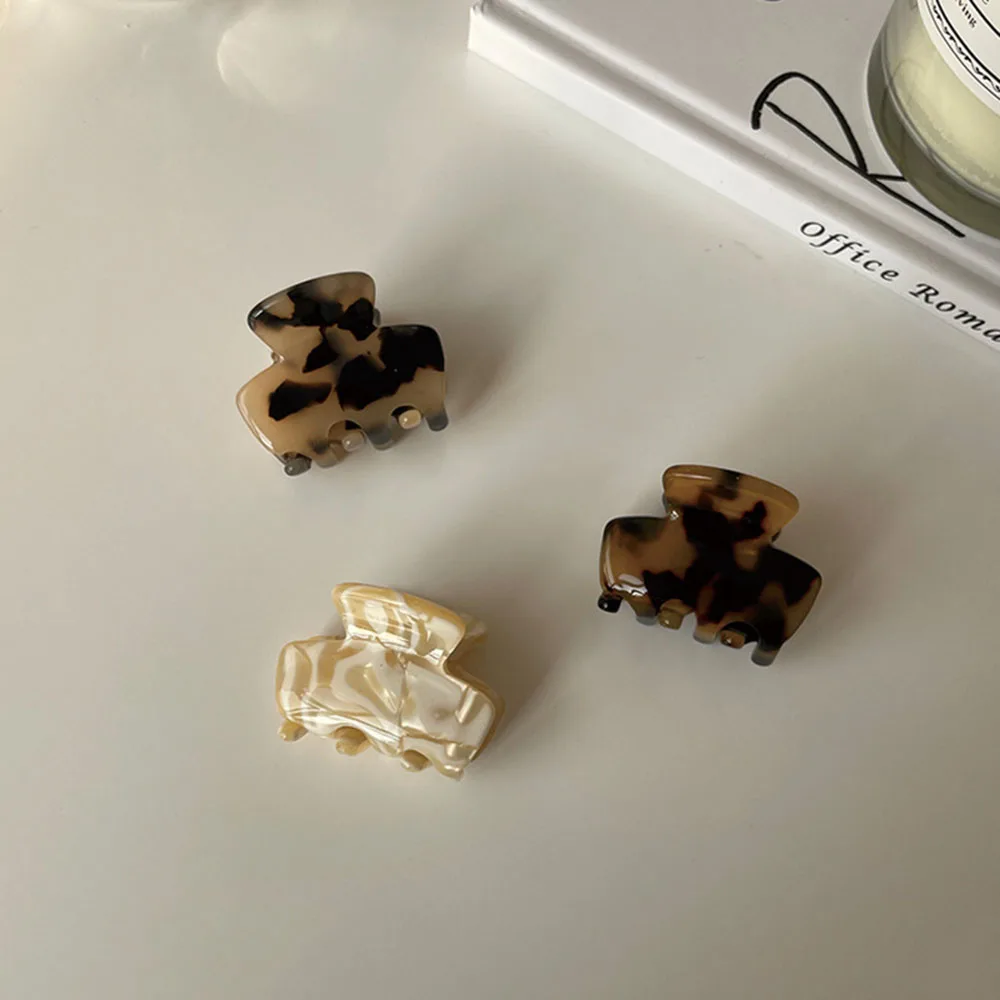 

Заколки для волос в Корейском стиле женские, простые элегантные небольшие зажимы для волос с вырезами, аксессуары для волос