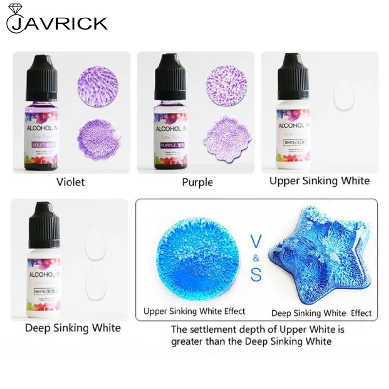 

22 Colors Epoxy Pigment Liquid Colorant Dye Ink Diffusion UV Resin DIY Crafts Jewelry Making Accessories