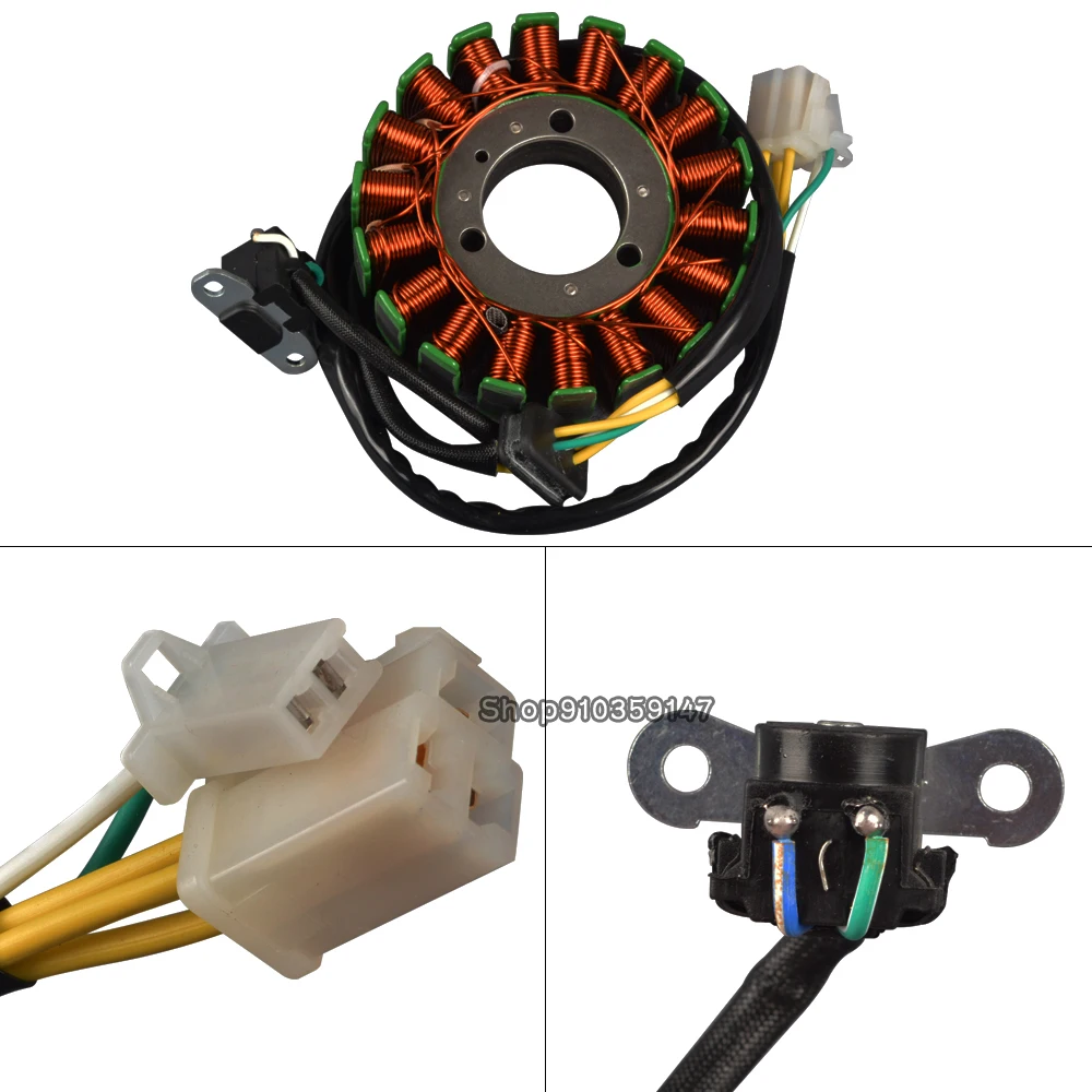 

Ignition Stator Coil for with Suzuki 32101-17G00, 32101-17G01, 32101-17G02, SV650 / S 2003-2007, SV650 ABS 07-12, DL650 V-Strom