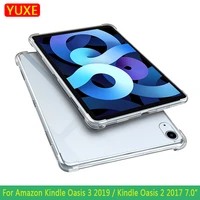 tablet case for amazon kindle oasis 3 2019 7 0 kindle oasis 2 2017 7 0 inch silicon transparent slim airbag cover anti fall