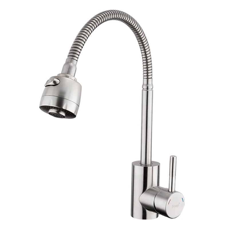 F44899-1 【Предварительная 】FRAP нержавеющий кухонный смеситель F44899-1 - Цвет: F44899-1