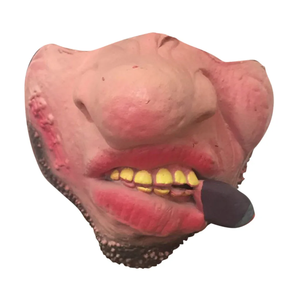 1 шт. Маска на Хэллоуин Взрослые головные уборы большие губы забавная для