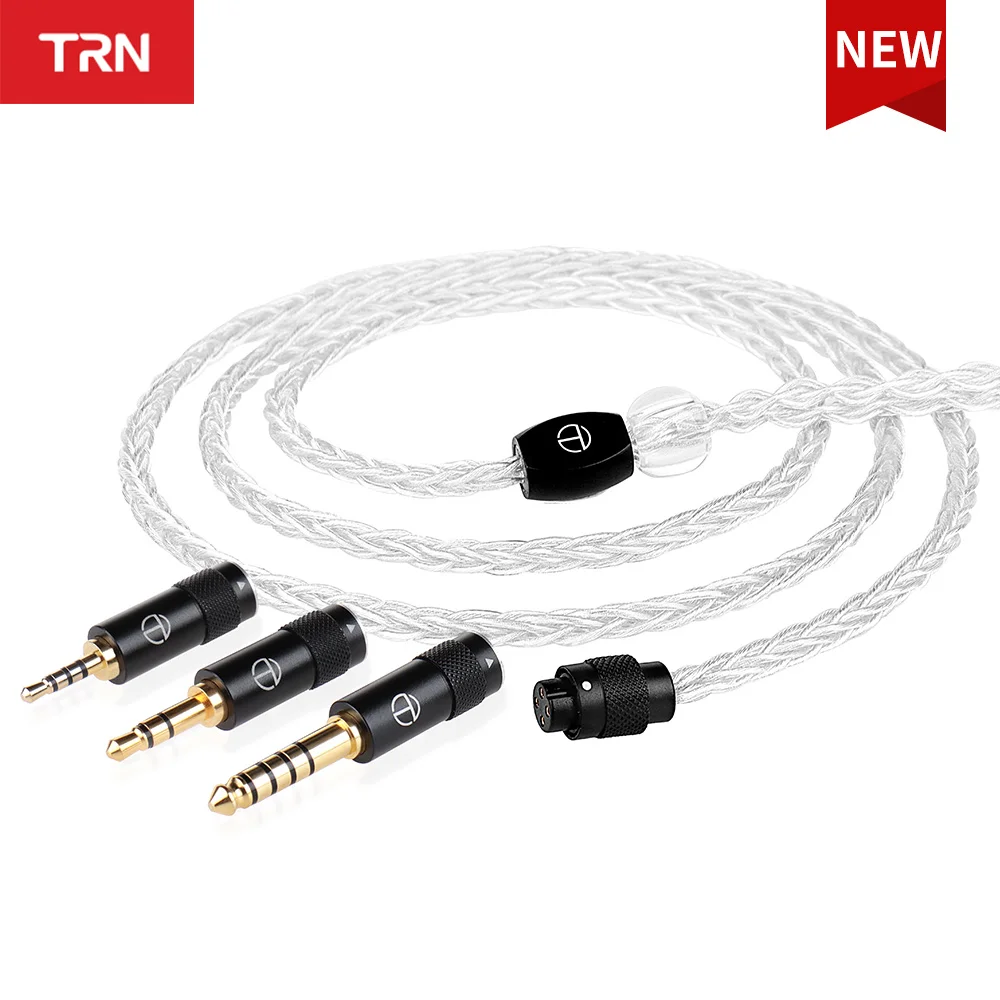 

TRN TN 8-ядерный кабель для наушников, сменный переходник для наушников, дизайн Hi-Fi, обновленный кабельный разъем для TRN VX pro ZSX