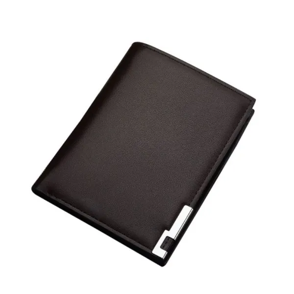 C2 10X1.5X12cm Мужской кошелек из искусственной кожи, мужской кошелек на молнии, кошелек для монет, маленький брендовый мужской кошелек, Мультифункциональный кошелек, мода, cartera hombre - Цвет: C2 10X1.5X12cm