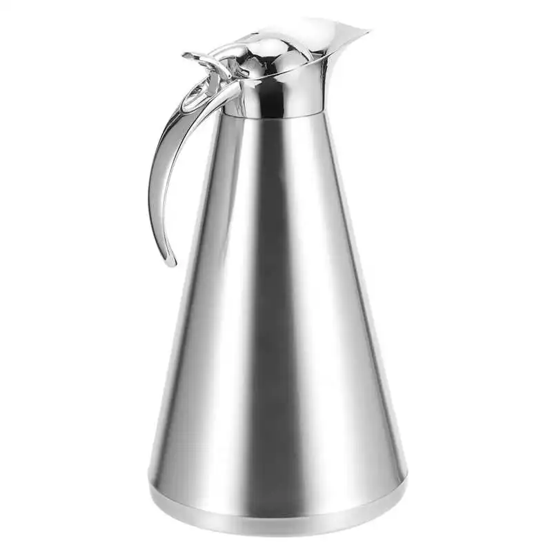 2L серебро Цвет шлифовальный Нержавеющая сталь двухслойная вакуумная