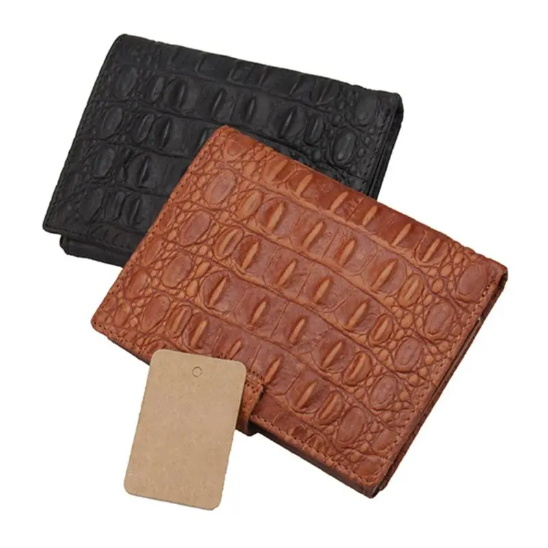 Alligator Pattern Genuine Leather Driver License Holder Cover for Car Driving Business ID Cards Case | Багаж и сумки