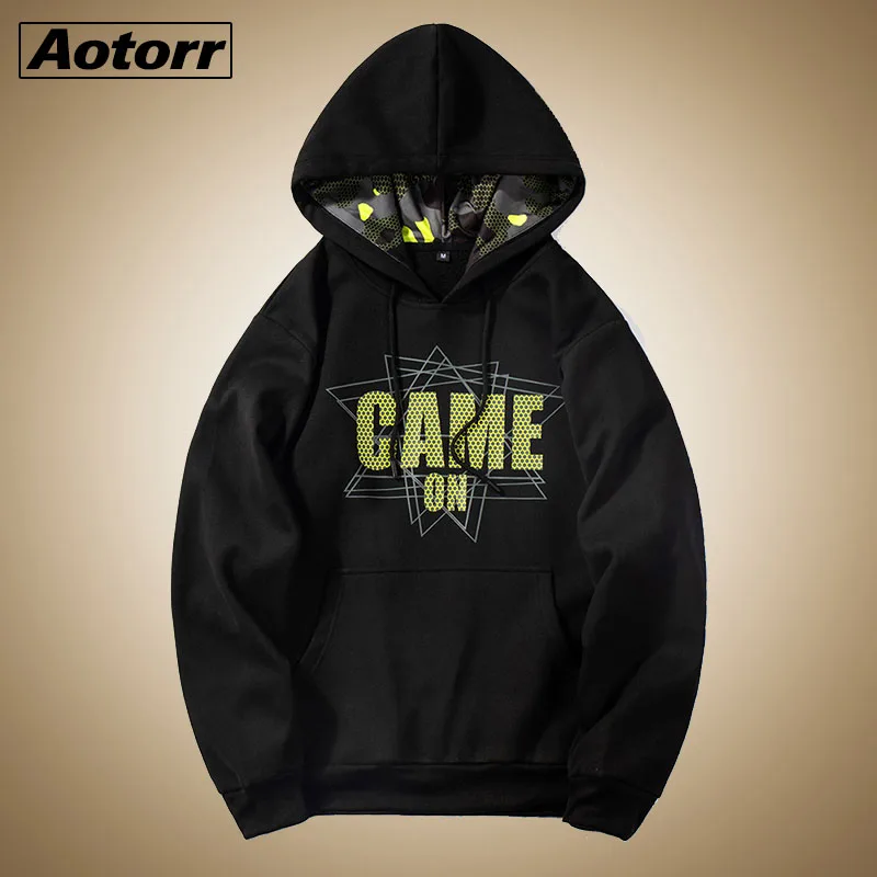 2020 мужские толстовки с буквенным принтом капюшоном мужская спортивная одежда