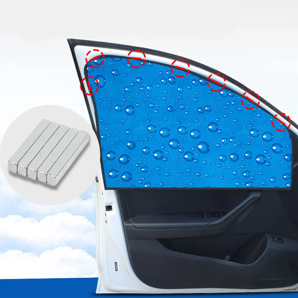 Магнитный автомобильный солнцезащитный козырек с защитой от УФ лучей для