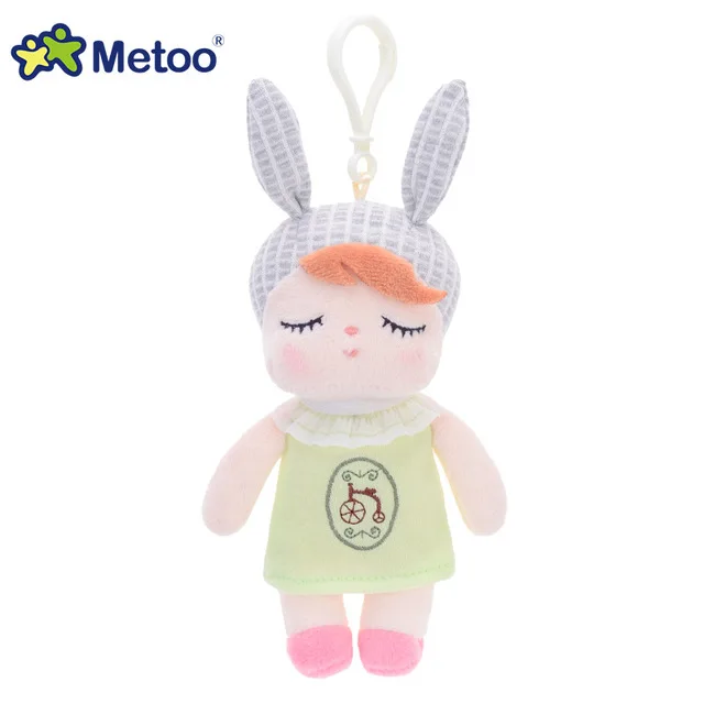 38 см Kawaii Metoo Плюшевые игрушки Анжела Русалочка Фруктовые Куклы девушка мечты плюшевый кролик набивной Рождественский подарок игрушки для детей девочка - Цвет: 15cm keychain 06