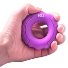 2021 силикагель Портативный рукоятка зажимное кольцо кистевой эспандер тренажер для сжатия пальцами хорошо фиксирующую ногу реабилитации массажное кольцо мяч