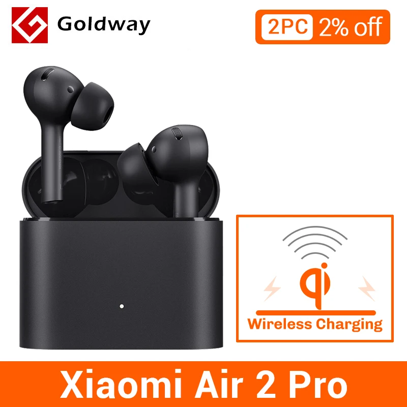 Новинка Xiaomi Air 2 Pro TWS Bluetooth Airdots Mi True беспроводные наушники Экологичные