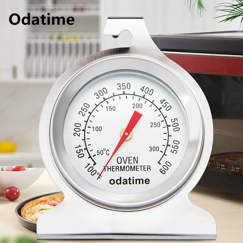

Odatime Food Meat Temperature Stand Hang Oven Thermometer Household Stainless Steel Thermometer Kitchen Cooker Baking Supplies