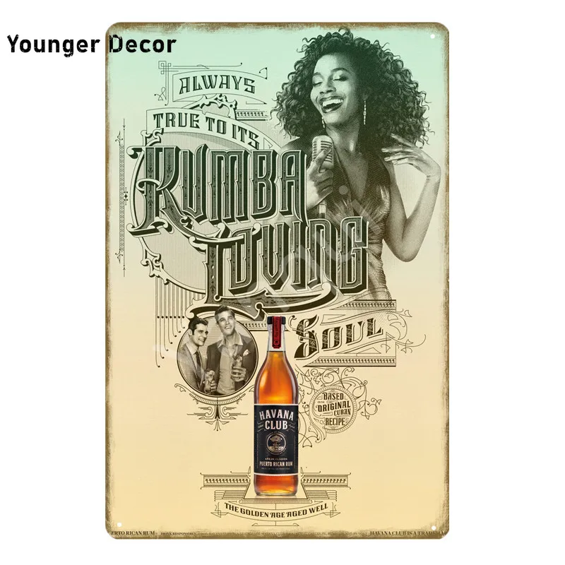 Mojito Гавана Клубное пиво технические жестяные знаки Настенная картина табличка