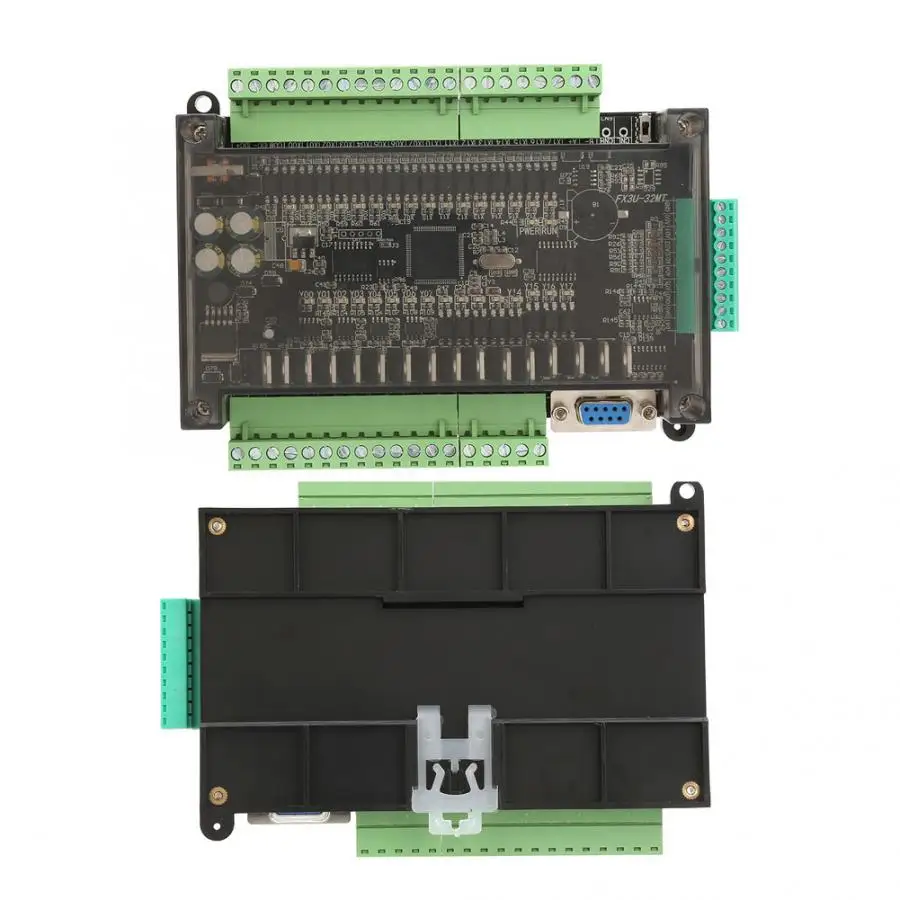 Промышленный контроллер PLC 24 в 32 МТ 8 канальный 100k импульс бит 16 входов