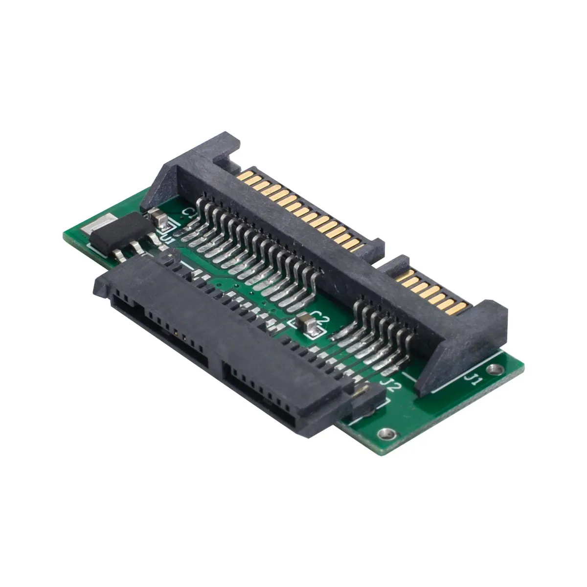 CY SATA 22 pin Female to 1 8 &quotв Micro 16 Male 3 V адаптер конвертер для жесткого диска SSD |
