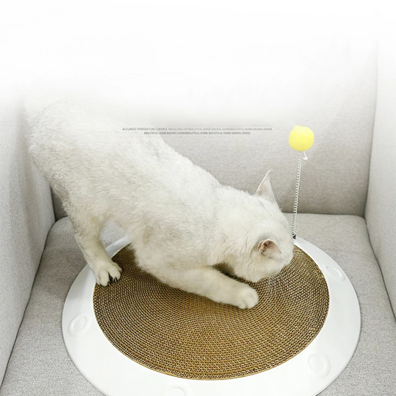 Тарелка Для Кошачьих когтей скребок для ногтей коврик съемная игрушка кошачья