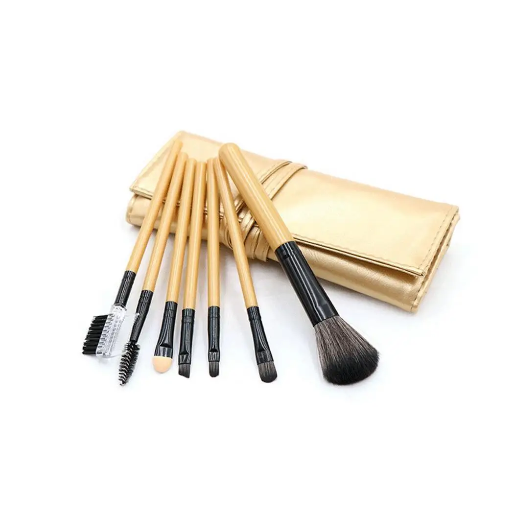 7 шт. профессиональный макияж для основы пудры румян наборы кистей подводки глаз