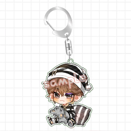 Акриловый брелок для ключей с персонажами игры подвеской сумки игрушка из
