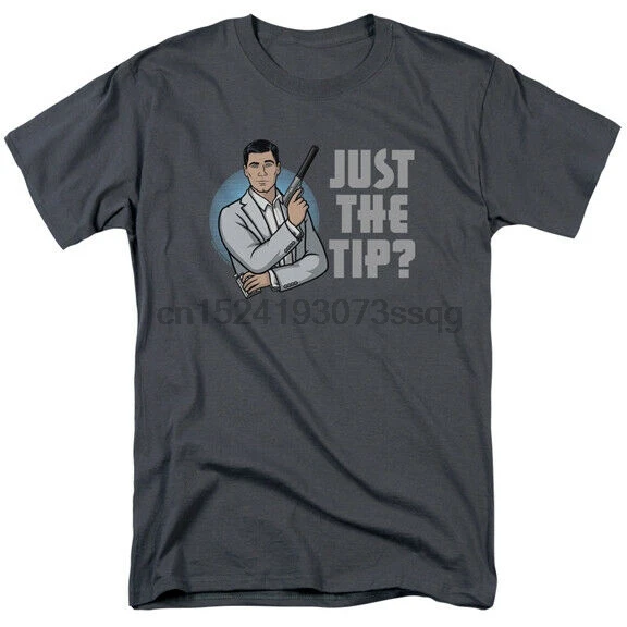 Bogenschutze Fx мультяшная футболка Smirking Just The Tip Erwachsene| |