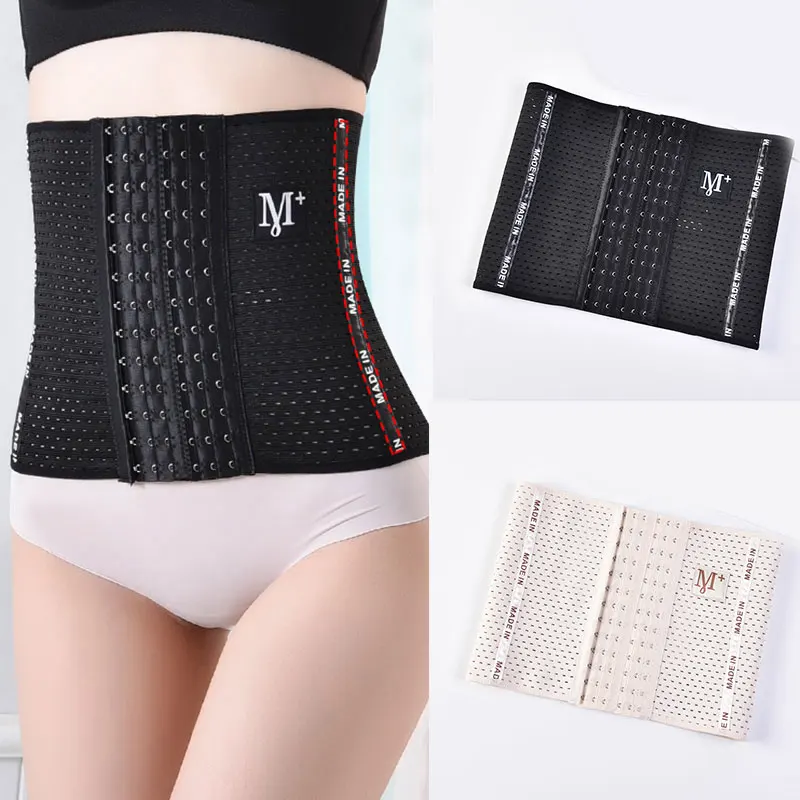 

Waist Trainer Corset Belt Tummy Shaper Girdle Pulling Corset Belt Slimming Belt Weight Loss Compression Trimmer Workout Fitness