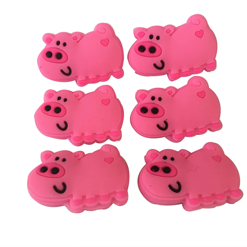 

POWERTI 10pcs/lot Tennis Dampener- Pink Pig Cute Animal for Tennis Racket