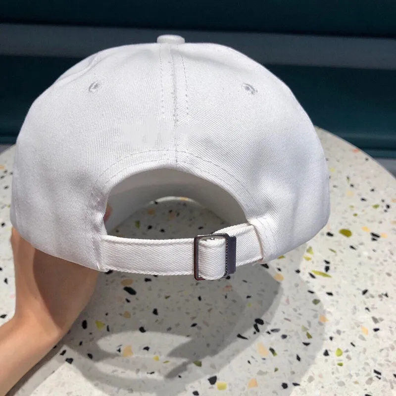 

White cap women's 2021 summer thin sunscreen hat baseball cap looks sm