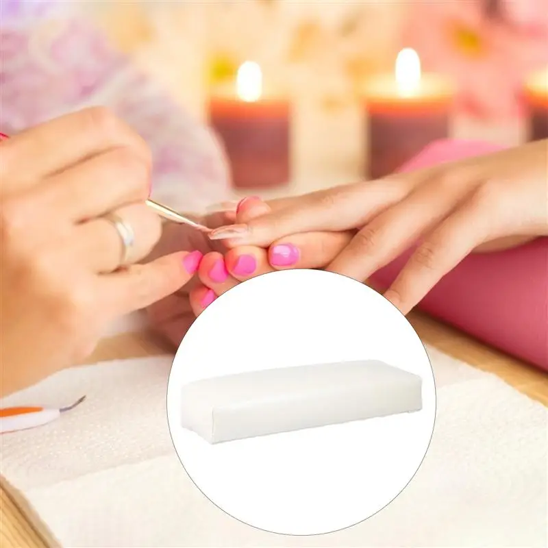 

1 Pc Leather Salon Nail Hand Rest Cushion Hand Holder Nail Pillows Manicure Tool