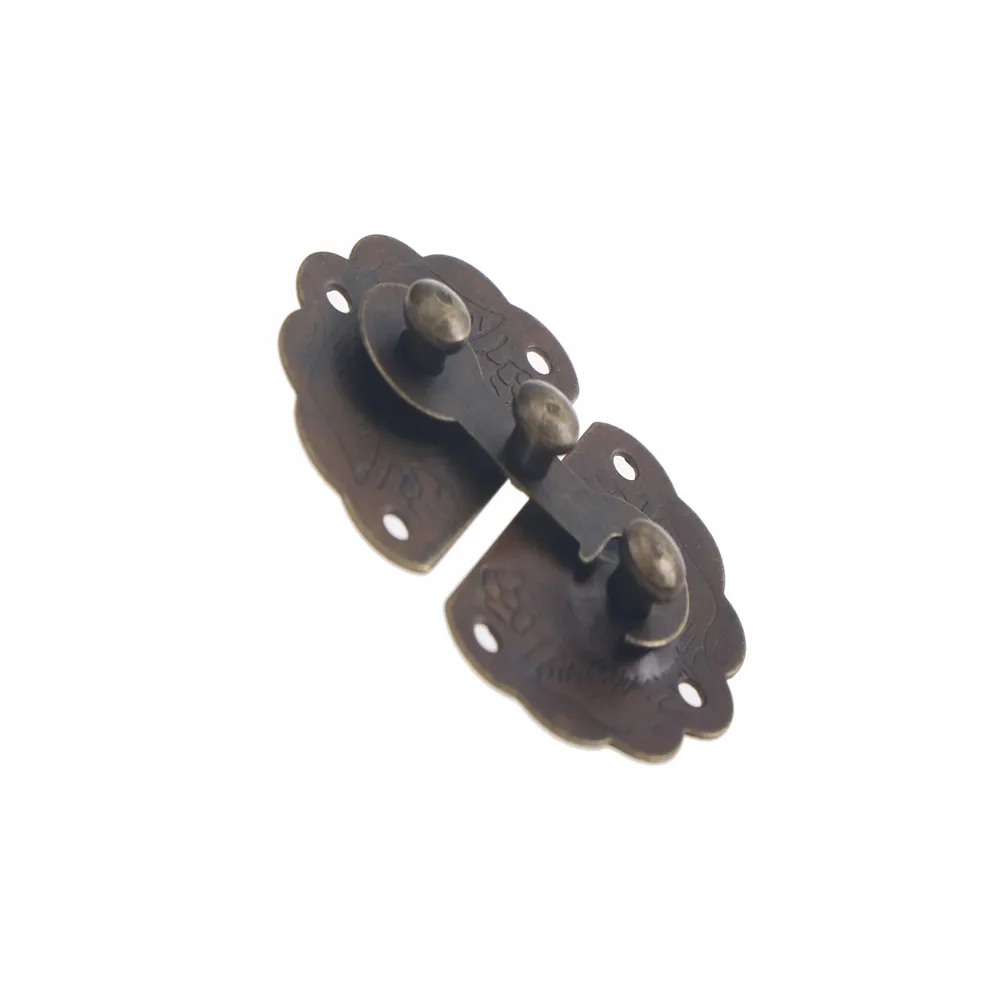 1 шт. винтажный античный латунный Железный защелка ювелирный подарок винная