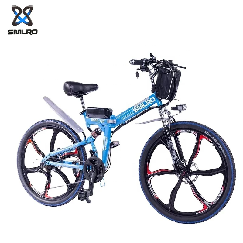 

Складной электрический велосипед SMLRO MX300YTL, 26 дюймов, 350 Вт, 48 В, 25 Ач