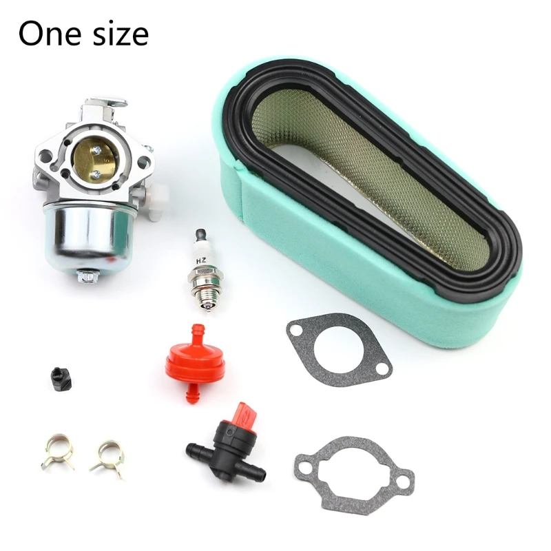 

Carburetor with Air Filter Spark Plug Gaskets Kit for 699831 Lawn Mower Engines