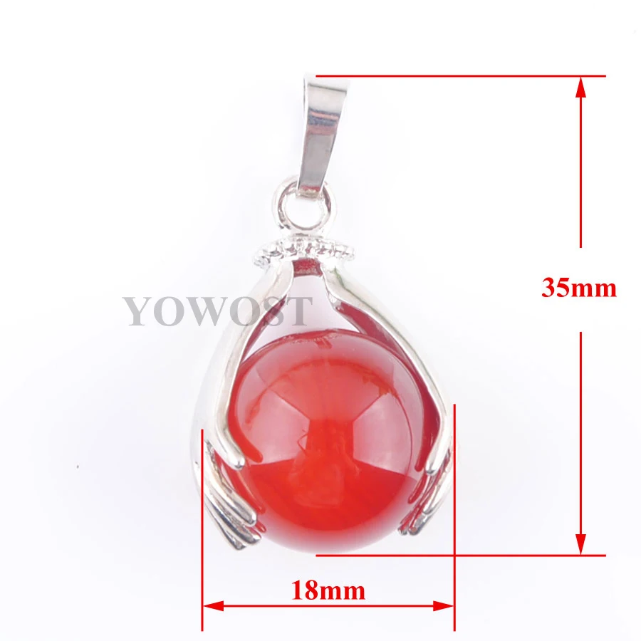 Ожерелья с подвесками для женщин и мужчин ювелирные изделия натуральный камень