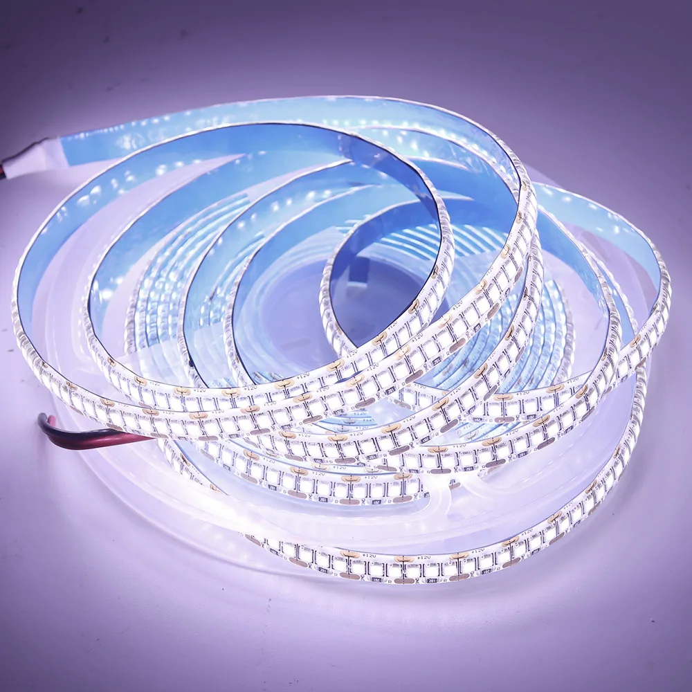 5 м 2835 SMD светодиодный светильник 12 В постоянного тока 480 светодиодный 240 светодиодный ленточный светильник светодиодный светильник s для домашнего декора водонепроницаемый IP67