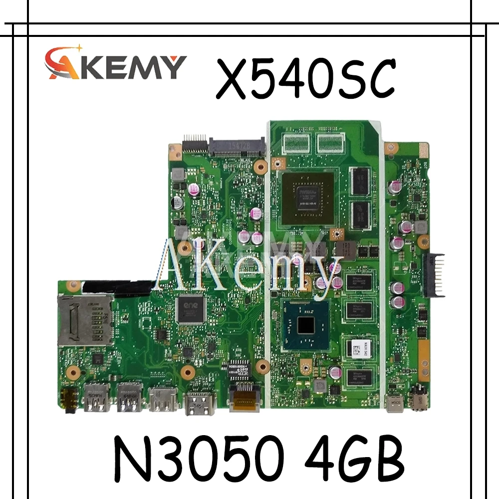 X540SC Материнская плата ASUS X540SCA F540SC ноутбука испытания Процессор/N3050 объемом памяти