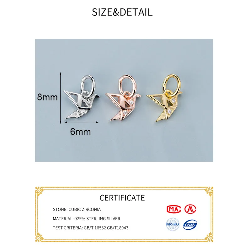 Романтический аксессуар MEETSOFT из стерлингового серебра 925 пробы с тысячами