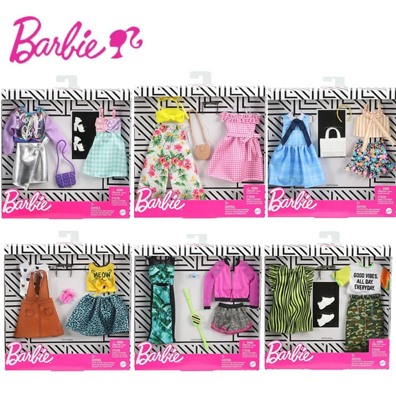 Новая модная одежда Барби для куклы оригинальные игрушки девочек Одежда кукол