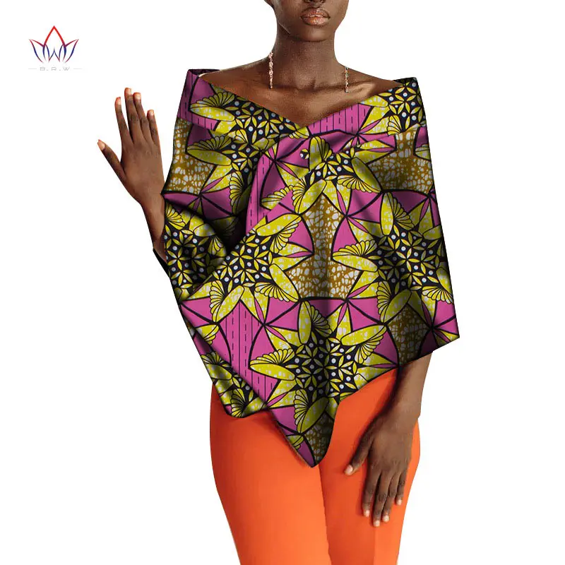 

High Quality Women Fashion 2020 African women's clothing Ms Cotton shawls African cape Fashion shawls African shawls wyb506