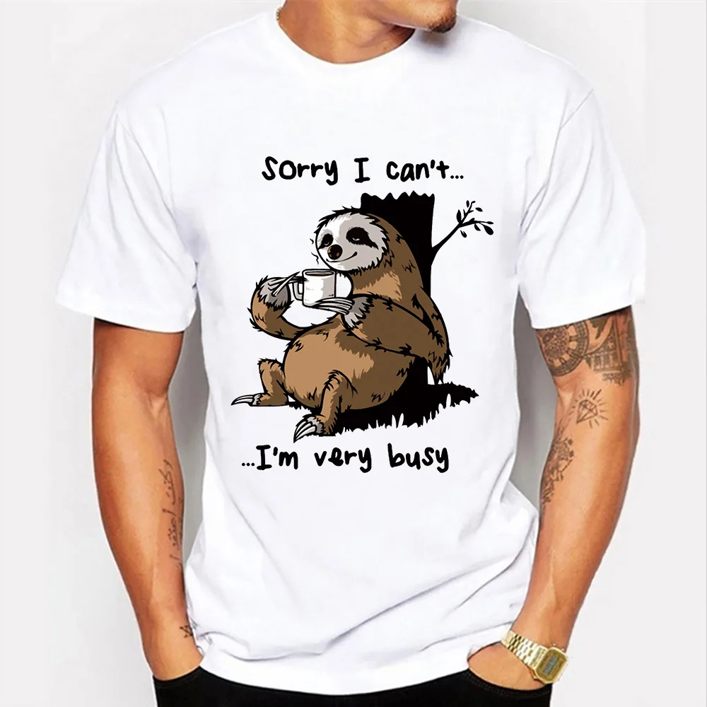 

2020 Мужская футболка с забавным принтом с коротким рукавом, летние повседневные футболки, модная футболка с рисунком Хамелеона, Мужская футб...