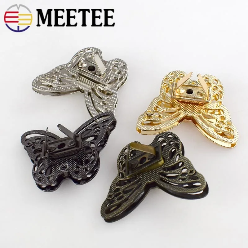 1/2/4 шт. Для женщин сумка замок Концевая фреза для вырезания гнезд замки металла с