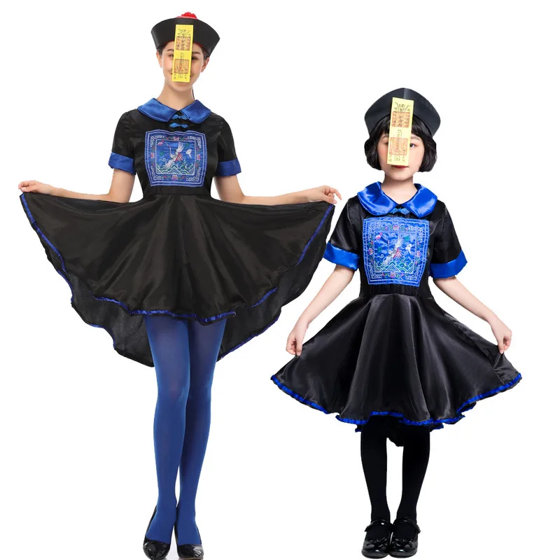 Фестиваль костюм зомби Семейные одинаковые костюмы на Хэллоуин Дьявол Призрак