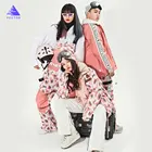 Комбинезон лыжный унисекс, зимний, ветрозащитный, водонепроницаемый