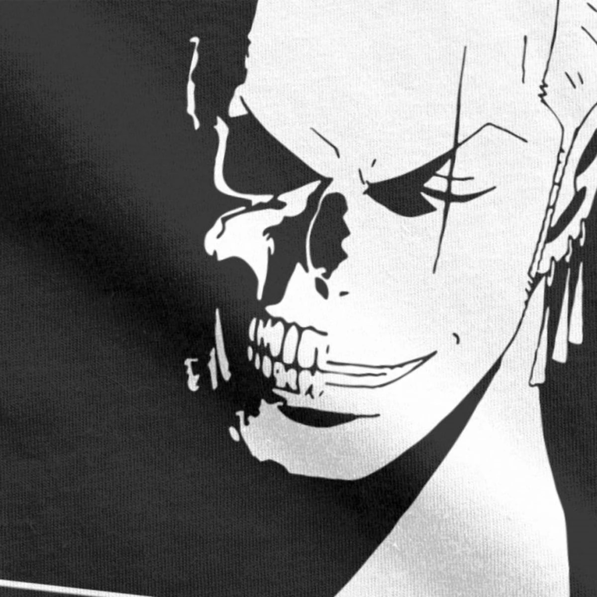 

Men's Roronoa Zoro The Pirate Hunter T-shirt Anime One Piece Manga Harajuku Cotton Camisas T-shirt 3D Breathable