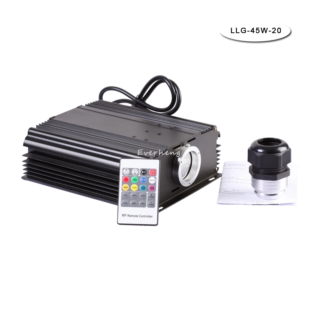 

Сертификат завода, высококачественный светодиодный волоконно-оптический световой двигатель 45 Вт rgb для украшения потолка