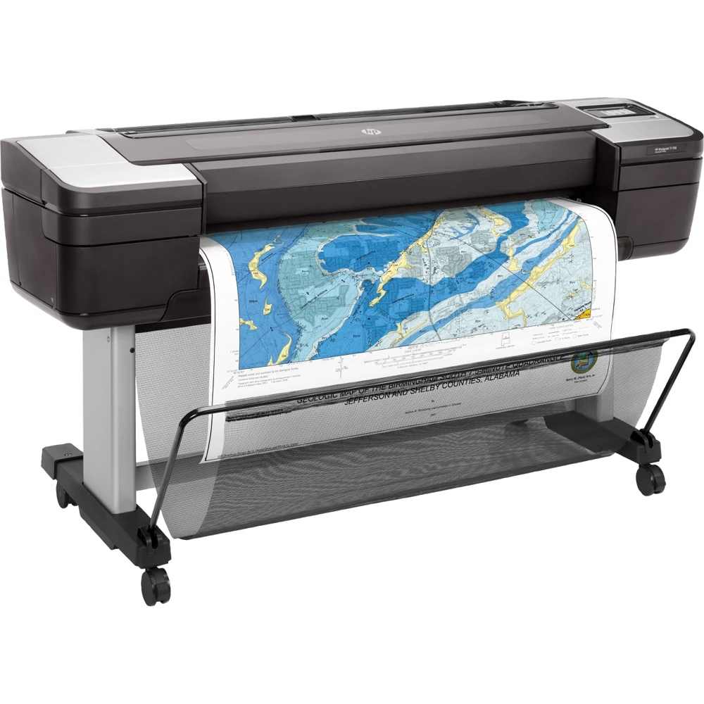 Плоттер HP Designjet T1700dr Postscript Printer 1VD88A A0/44" | Компьютеры и офис