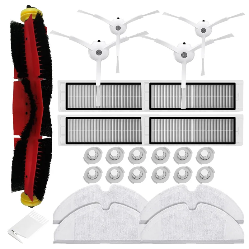 

Main Side Brush Filter Mop for Xiaomi Mijia 1s for Roborock S50 S55 S5 Max S6MaxV S6 Pure Robot Vacuum Cleaner Accessories