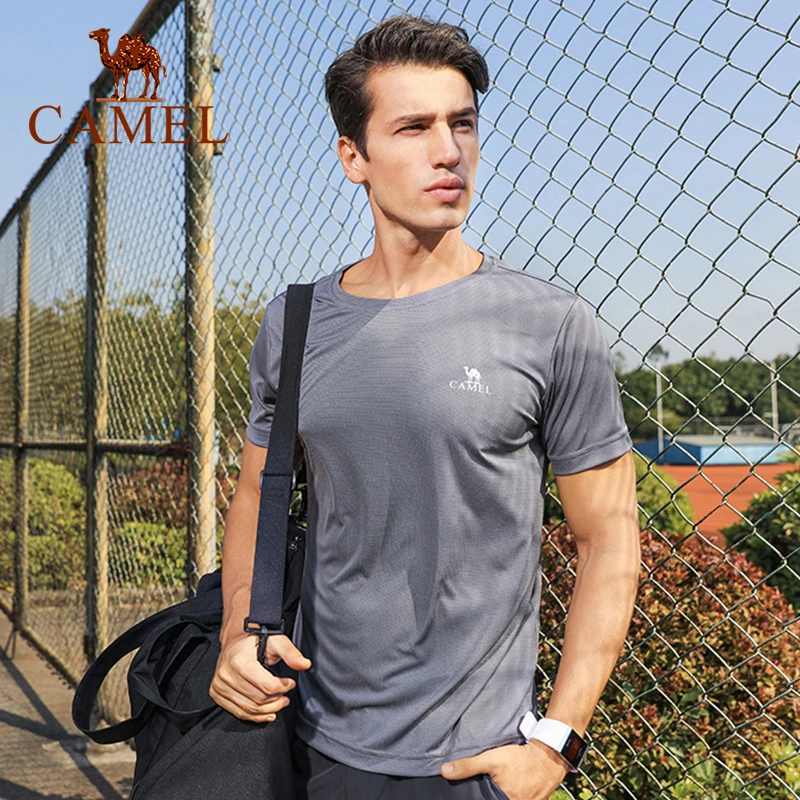 Верблюжьи мужские и женские уличные футболки повседневные спортивные